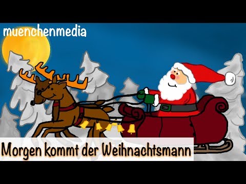 ⭐️ Morgen kommt der Weihnachtsmann - Weihnachtslieder deutsch | Nikolauslied | Kinderlieder deutsch