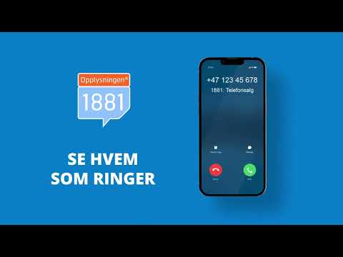 1881 Mobilsøk - Varsel om telefonsalg - iPhone - video from Opplysningen