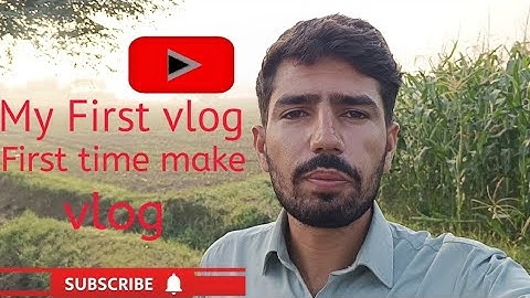 My First vlog on my YouTube channel||morning time of village life 