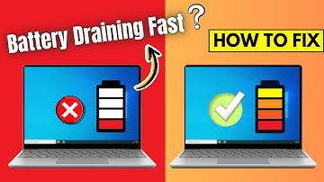 How to Fix Laptop Battery Draining Fast in Windows 10 (6 Easy Fixes)