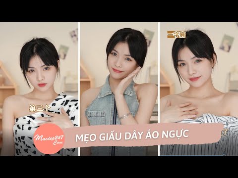 Video: 9 cách mặc áo ngực với váy hở lưng