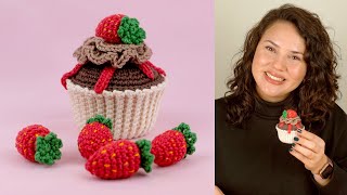 Como Fazer Cupcake De Amigurumi Ateliê Jéssica Brandão 