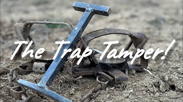Coyote trapping! The bedding tool