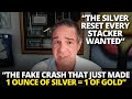 The Fake Crash Forced Silver Ratio To Snap—1 Ounce of Silver Now Equals 1 of Gold | Andy Schectman