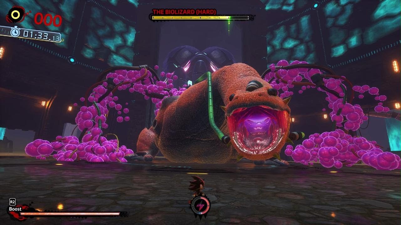 SHADOW GENERATIONS Biolizard HARD Difficulty. (No Rings) S Rank. - YouTube