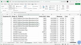 11-1. Adjust worksheet views: Freeze panes