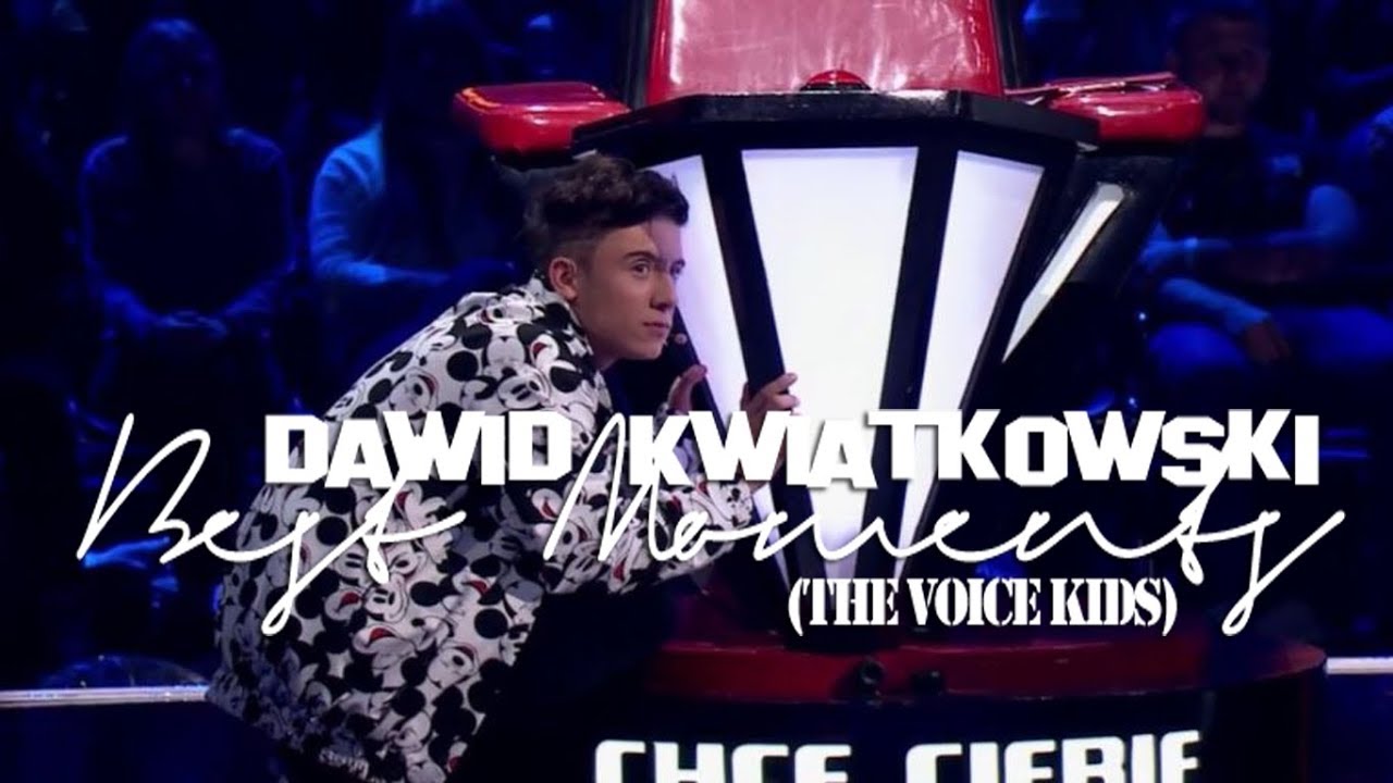Dawid Kwiatkowski - Best Moments (The Voice Kids)