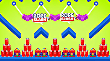 Rope Slash Level 779 To 794 Unlocked Walkthrough iOS Gameplay Part - 43