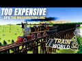 Train World Island Map #5 - We spend a little too much on the next leg of our line