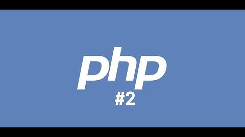 PHP - xampp #2