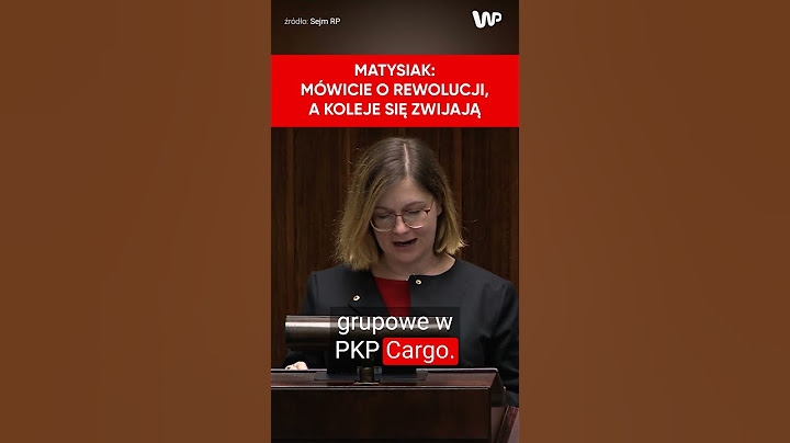 Matysiak punktuje exposé Tuska. "Mówicie o rewolucji, a koleje się zwijają"