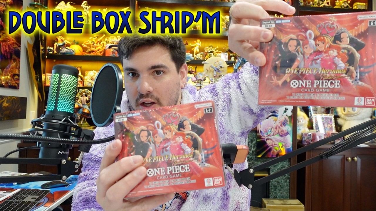 EB03 Heroine's Edition - One Piece Card Game - Booster Box Opening