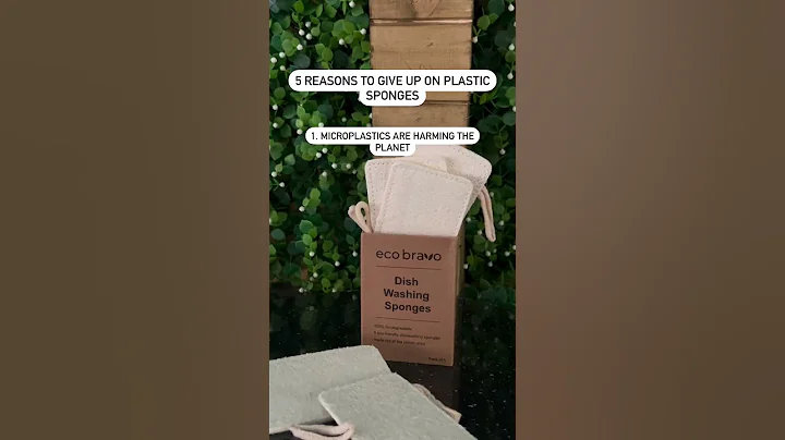 Switching To Eco-Friendly Dish Sponges (Go Green In The Kitchen)  #shorts