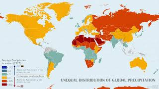 Unequal Distribution of Global Precipitation