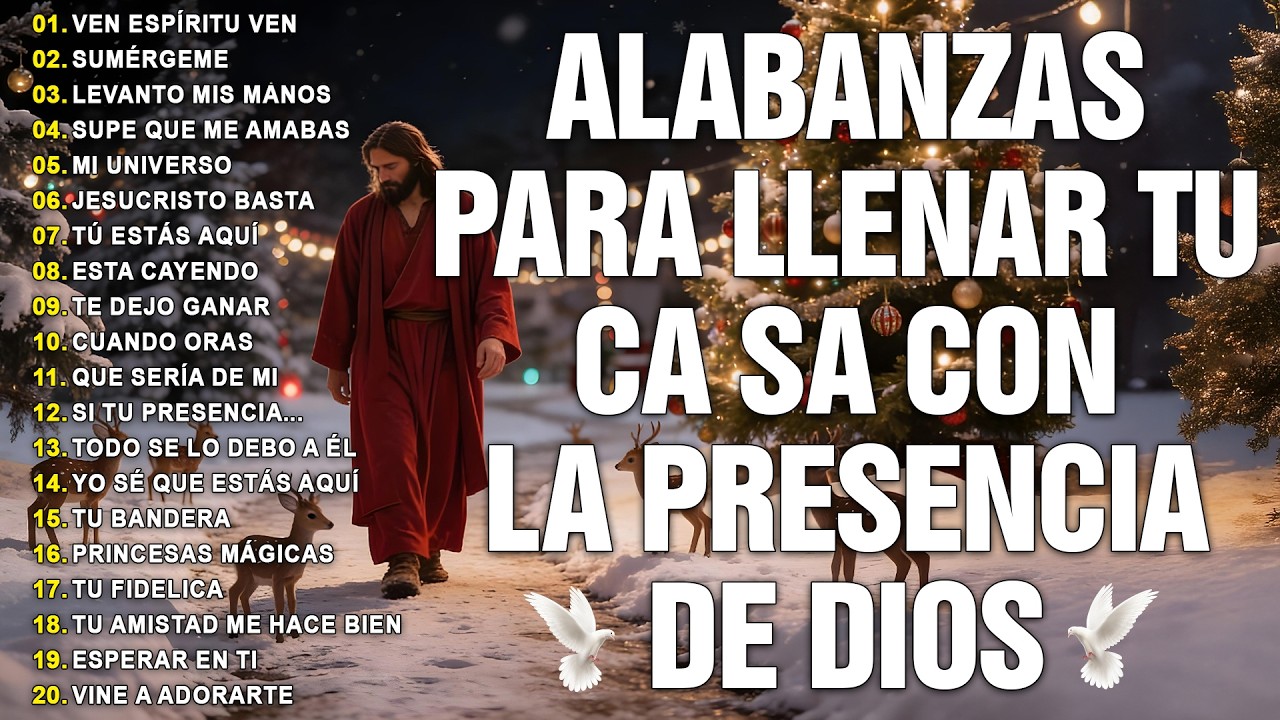 ALABANZAS QUE TE DAN FUERZAS NUEVAS 👏 MUSICA CRISTIANA QUE REFRESCAN EL CORAZON Y EL ALMA 2026