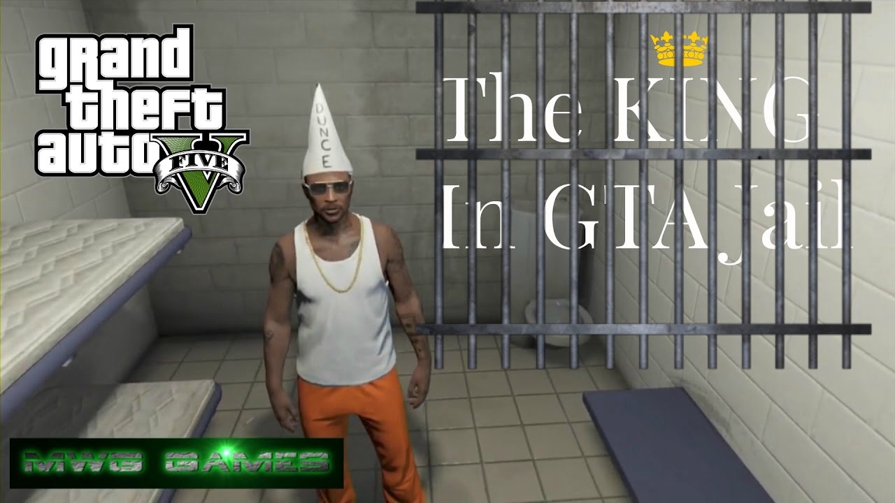 The King In Bad Sport Lobby Gta Jail Telling His Story In Grand Theft 