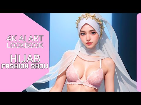 [4K AI ART] HIJAB FASHION SHOW LOOKBOOK