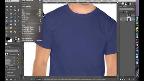 Gimp Basics Tutorial - Design A T-shirt Quick
