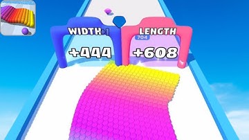 New Satisfying Mobile Game Free Canvas Run Top Gameplay Walkthrough All levels Max Speed.