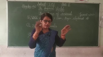 Class 2nd EVS chapter 9 the animal world