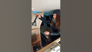 side sliding storage system in van❤With VA2053 drawer slides👍