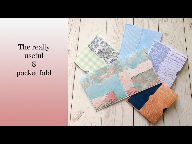 How to make an eight pocket fold 