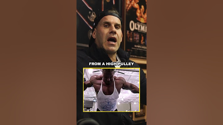 OLYMPIA CHEST DAY | JAY CUTLER