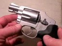 I like the autos for many reasons but the revolver still has much to offer the police officer or armed citizen: proven reliability, simplicity, and ease of use. For those unfamiliar with guns and some women, a quality revolver is generally an ideal gun. Here I do a "combat" review of a Smith and Wesson Model "Centennial" 642CT lightweight revolver in .38 Special +P chambering. It's an outstanding choice for concealed carry, backup gun, or in-house security. It's amazingly feathery at only 15.5 oz and as such beats many semi-auto handguns in that department. Other upsides include a full stainless steel barrel (no composite or liner construction here), beautiful matte finished, tough aluminum frame, superb quality throughout, tight lockup, wonderful trigger, excellent grips, and the typically fast S&W cylinder latch. This 642 model also feature very comfortable and very useful Crimson Trace laser grips which add a measure of proven deterrence against bad guys (better to never have to fire a shot I say). Downsides might include very limited firepower at 5 rounds, high cost ($550-ish!), bulkier width for concealment, bad sights (they are horrible), need for bulky speed loaders, and inability to fire single action in this Centennial version. In lightweight revolvers, I prefer the shrouded but accessible hammer on the S&W "Bodyguard" 638 Model, just in case you have to make a longer range accurate shot. But this of course is no target gun...intended for self-defense within <b>...</b>
