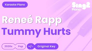 Reneé Rapp  Tummy Hurts (Electric Piano Karaoke)