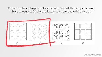Eleven Plus Non Verbal Reasoning - Odd One Out