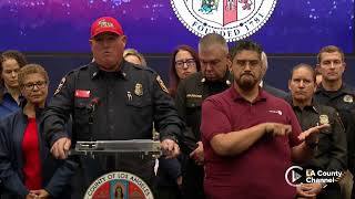 L.A. County/City Windstorm and Wildfires - January 9, 2025