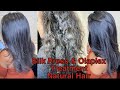 NATURAL HAIR SILK PRESS | OLAPLEX TREATMENT | HAIR TYPES, MAINTENANCE & SUITABILITY CHIT CHAT 🔥