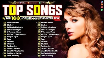 Selena Gomez, Dua Lipa, Ed Sheeran, Rihanna, Maroon 5, Bruno Mars, Adele, Zayn ♦️ Billboard Hot 100