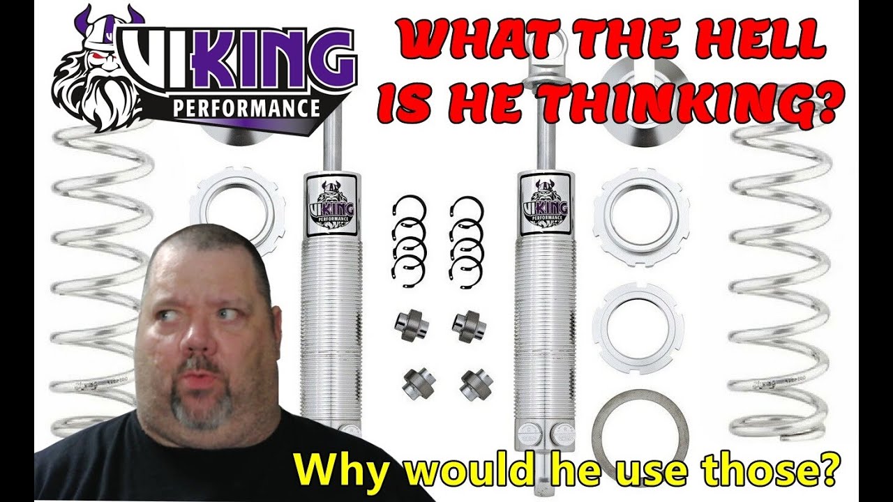 Viking Double Adjustable Shocks on Bad Attitude C10 YouTube