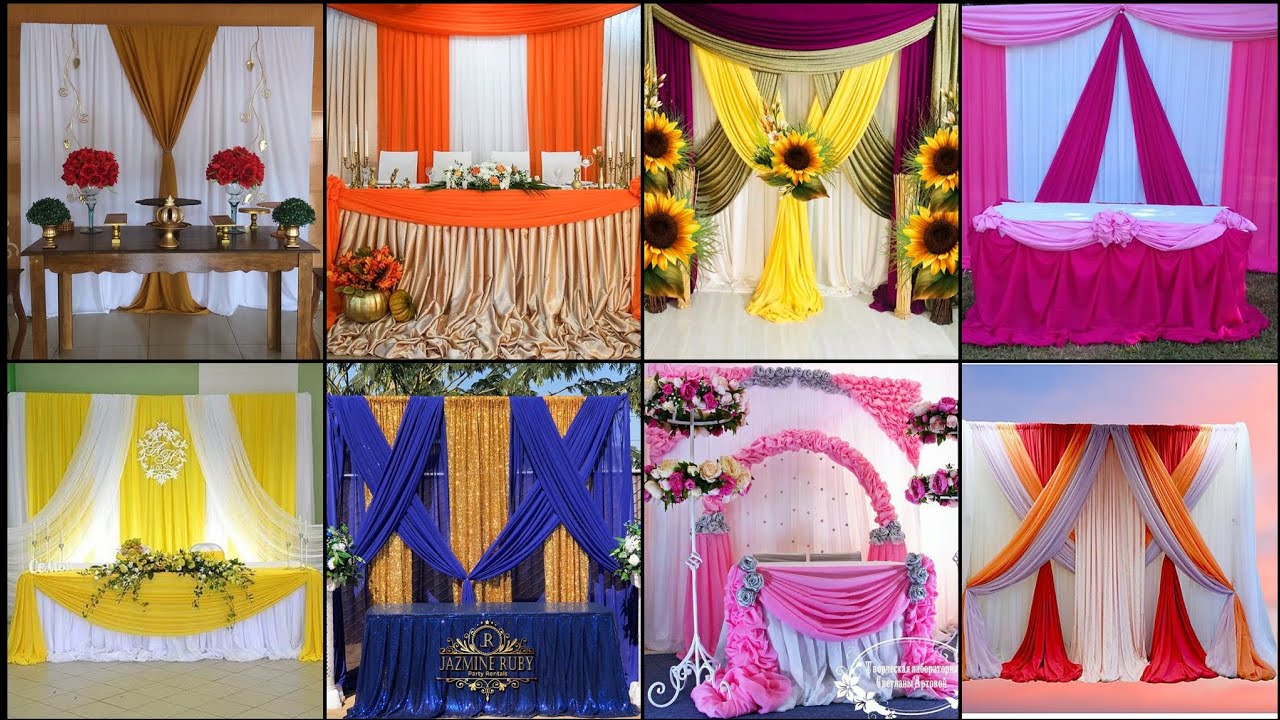 Top 150 Stunning Wedding & Mehndi Stage Decoration Ideas | Simple Elegant Floral Backdrops