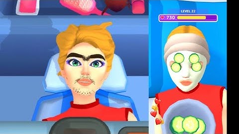 Makeover Race 👸💄 New Update!! All Levels Gameplay Trailer Android, iOS