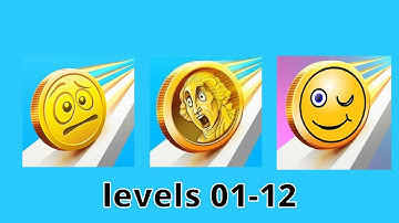 Coin Rush - All Levels Gameplay Android,ios (Levels 1-12)