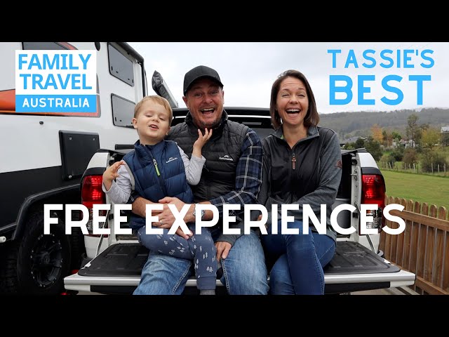 TASMANIA’S BEST FREE EXPERIENCES | Only the locals know | Caravanning Family Travel Australia EP 38