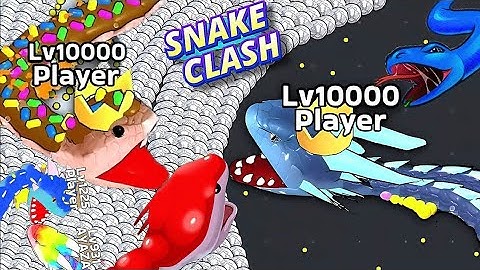 Snake Clash! .io - MAX LEVEL! Epic Snake Clash.io Gameplay! #1