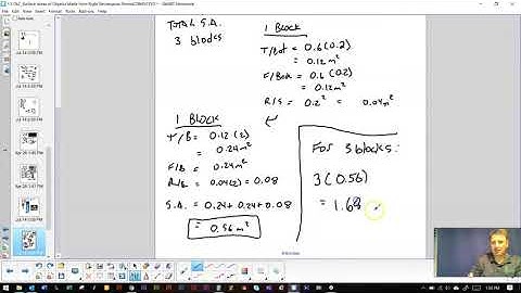 1.3 - Surface Area of Composite Objects (Part 2)