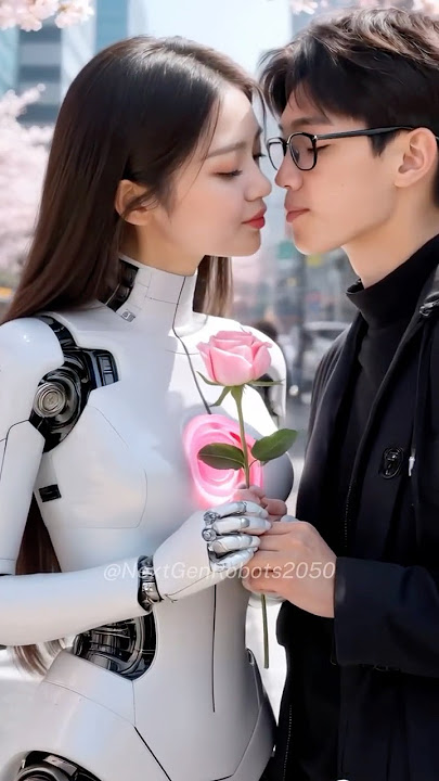 Love Story with an AI Robot – Too Real to Be Fiction! #humanoid #robot #shorts #robots