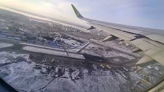 картинка: Перелет Иркутск-Москва на Airbus 321 S7  рейс 6018 22.11.2023 место съёмки 25А