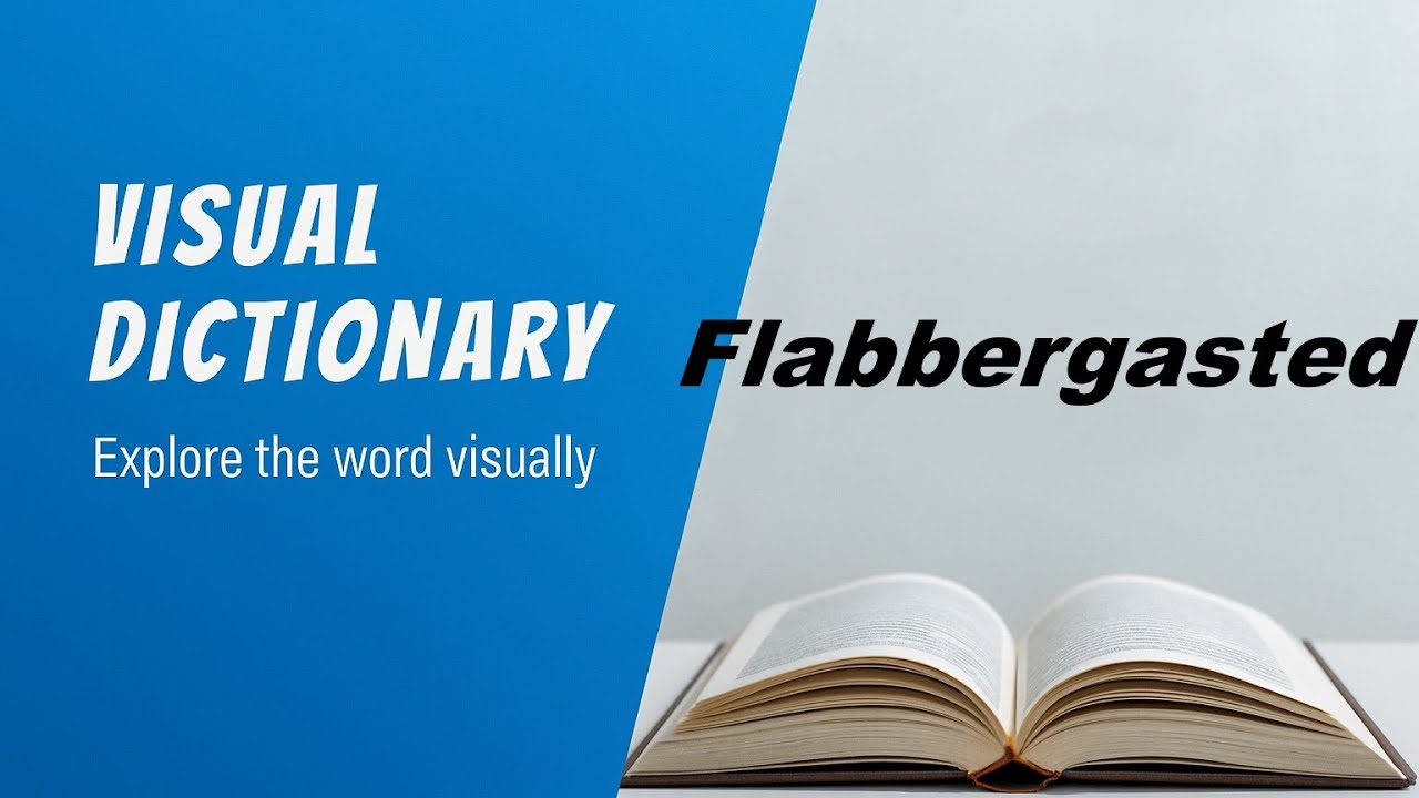 Flabbergasted  Meaning | Flabbergasted  Definition | Flabbergasted  Pronunciation |Visual Dictionary