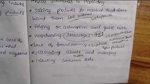 2nd sem Bcom Business Ethics ll Module - 03 Business Ethics in Marketing And Finance ll (Part 1)