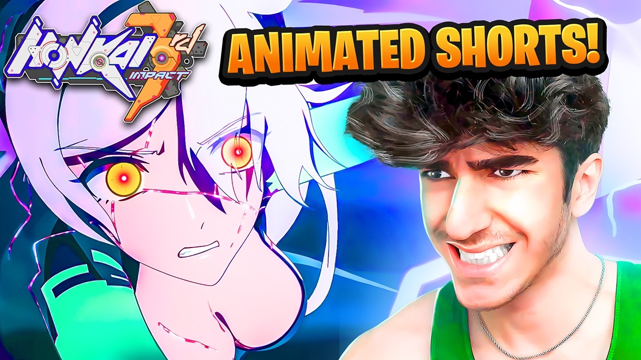 Genshin Fan Reacts to ALL Honkai Impact 3rd ANIMATED SHORTS