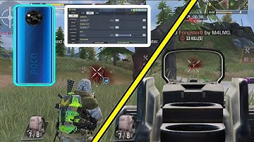 THIS DEFAULT FOV SENSITIVITYHELPS TO IMPROVE YOURAIANACURACY IN BATTLE ROYAL| CODM