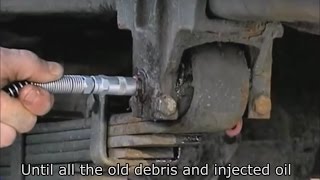 How to instantly opens clogged grease joints ?
