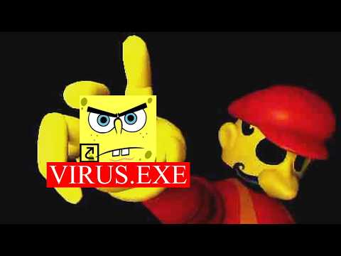 DID SPONGEBOB CATCH THE MARIO VIRUS? - M.sou