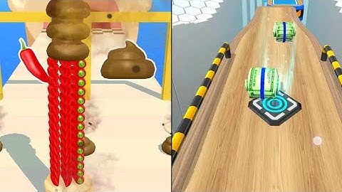 juicerun vs Sandwich runner vs Going Balls,Gameplay Android, ios Walkthrough Mobile Game New Update