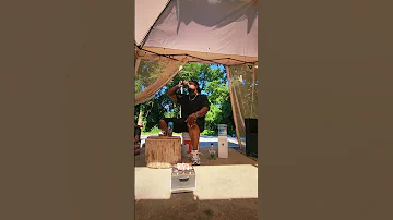 WhatUsaid I M Good Cooking Alcoholicbeverage Jackdaniels Voodoorangerbeer Outside 